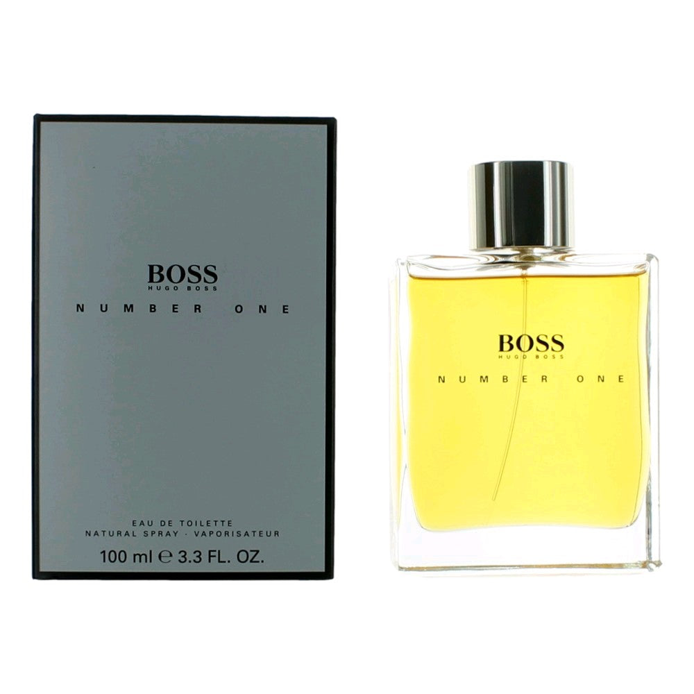 Hugo Boss Number One Bottle, 3.3 oz Eau De Toilette Spray for Men
